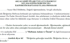 İlköğretim Haftası İlköğretim Haftası